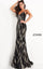 Jovani Long Strapless Sequin Prom Dress 04155 - The Dress Outlet