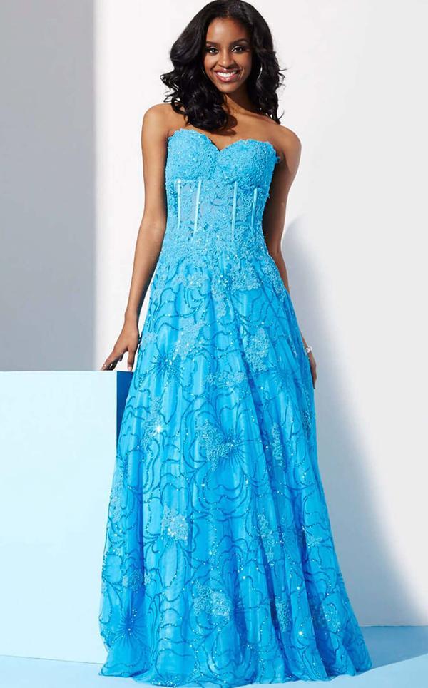 Jovani Mother of the Bride Long Formal Dress 14913 - The Dress Outlet