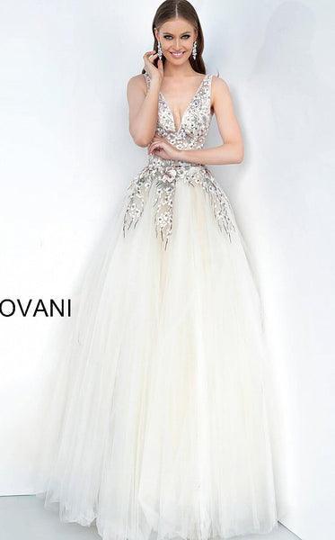 Jovani Multi Embellished Prom Ballgown 1816 - The Dress Outlet