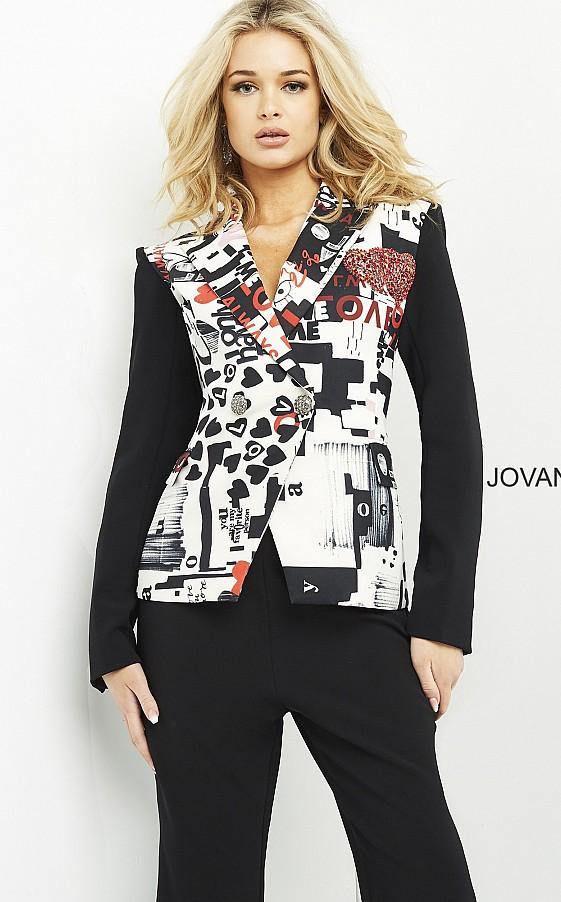 Jovani M04173 Multi Ready to Wear Blazer