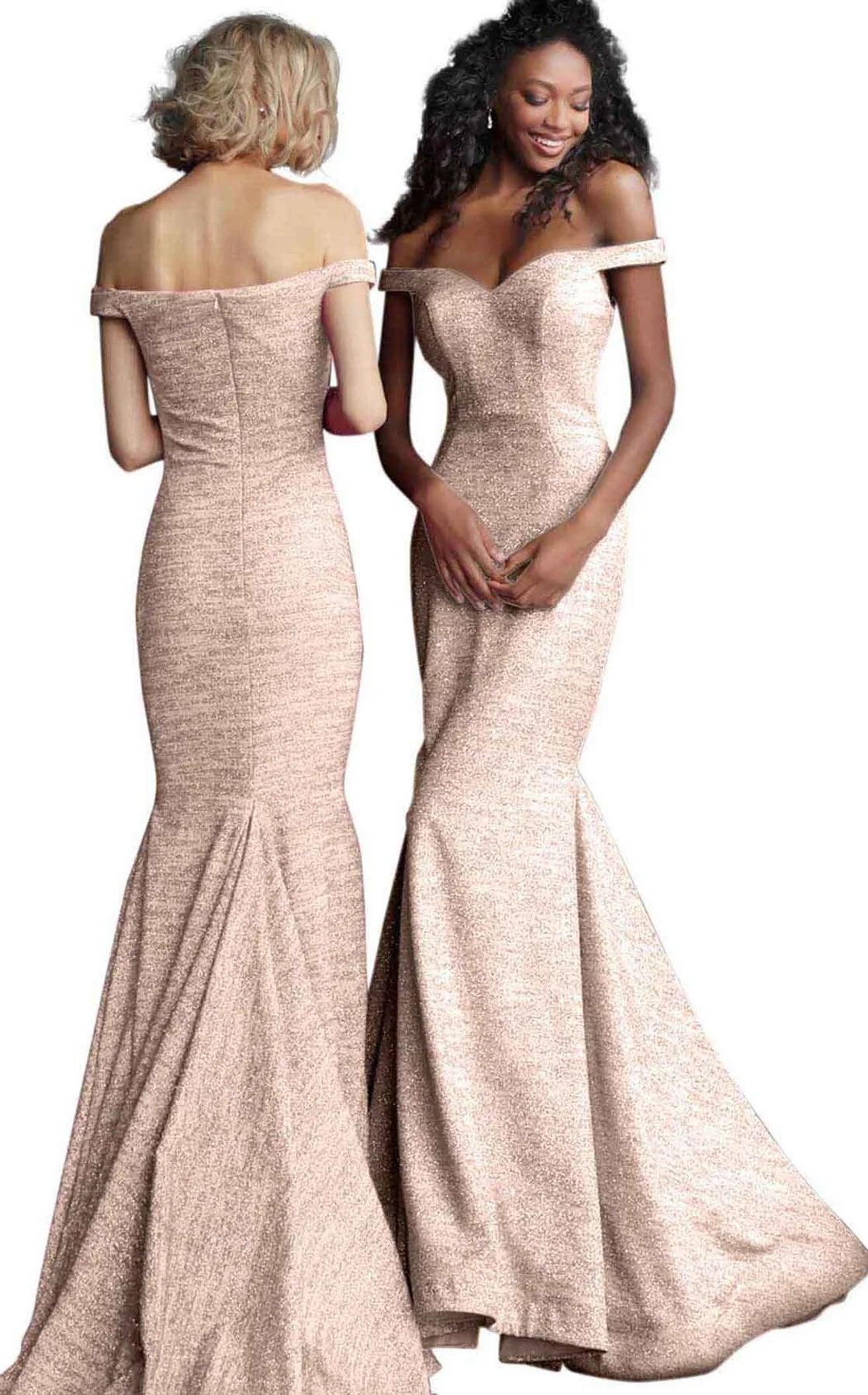 Jovani 60122 Off Shoulder Formal Prom Long Dress