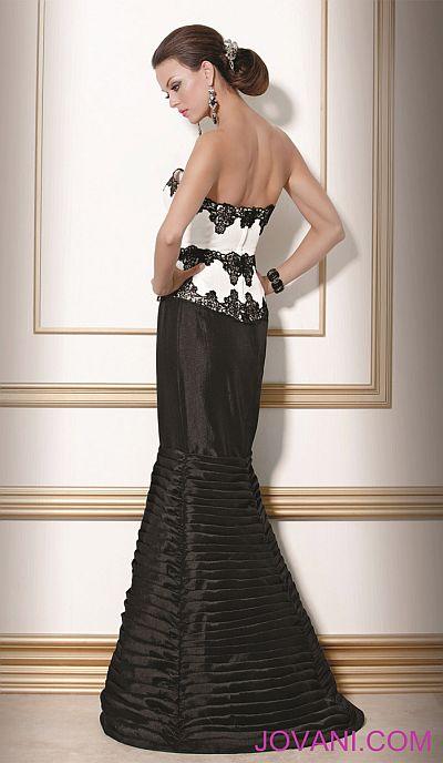 Jovani Off Shoulder Long Prom Dress 71673 - The Dress Outlet