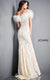 Prom Dresses Off Shoulder Long Lace Prom Dress Ivory