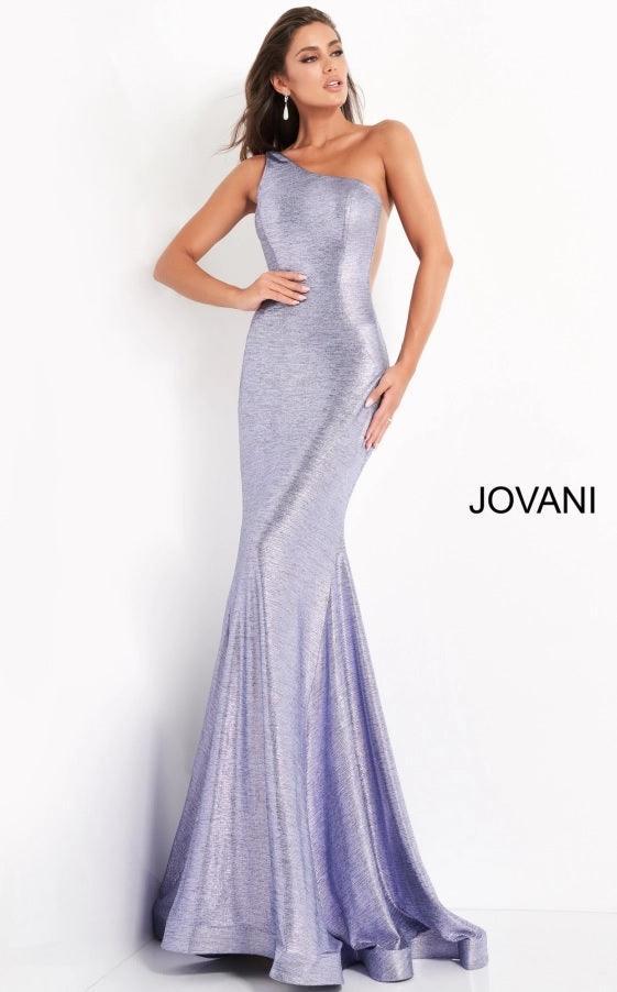 Jovani 06367 One Shoulder Formal Long Prom Dress