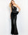 Jovani One Shoulder High Slit Evening Jumpsuit 07080 - The Dress Outlet