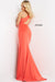 Jovani One Shoulder Long Fitted Gown 06702 - The Dress Outlet