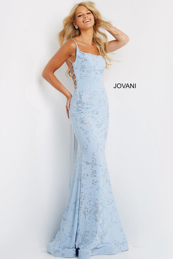 Jovani 06202 One Shoulder Long Formal Prom Gown