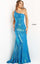 Jovani One Shoulder Long Prom Sexy Dress 08177 - The Dress Outlet