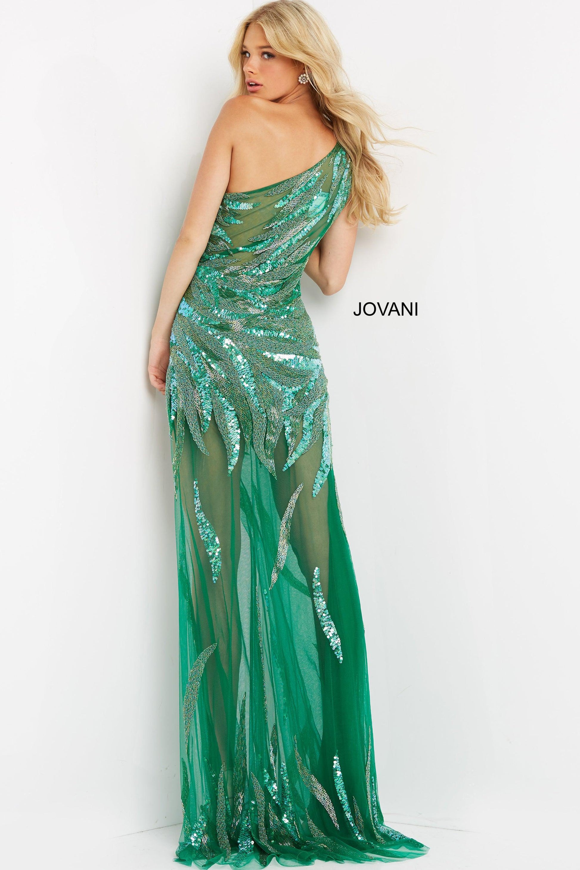 Jovani 07948 One Shoulder Sexy Long Prom Dress