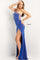 Jovani One Shoulder Strappy Long Prom Dress 07401 - The Dress Outlet