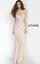 Jovani Prom Long Beaded Lace Trumpet Gown 00780 - The Dress Outlet