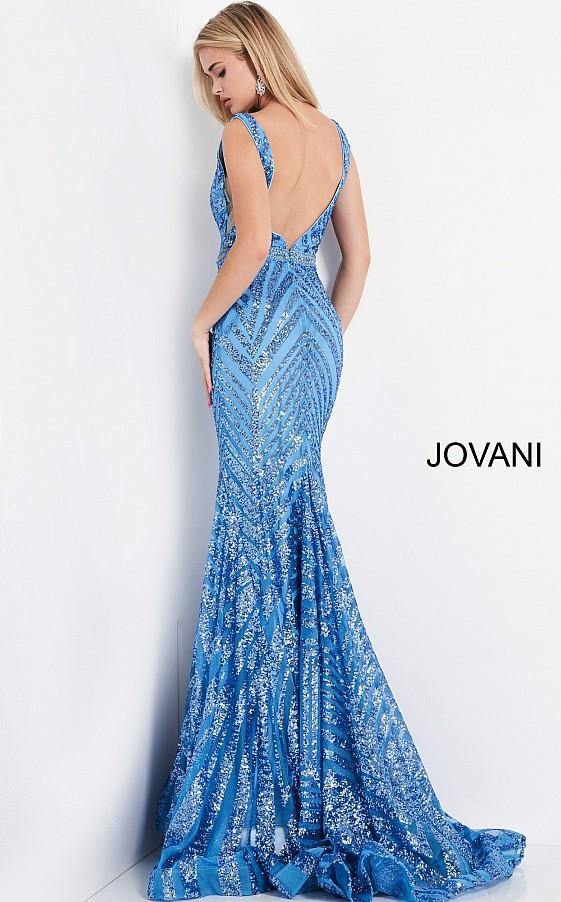 Jovani Prom Long Formal Mermaid Dress 03570 - The Dress Outlet