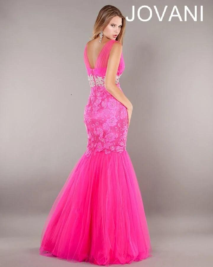 Jovani Prom Long Formal Mermaid Dress 158908 - The Dress Outlet