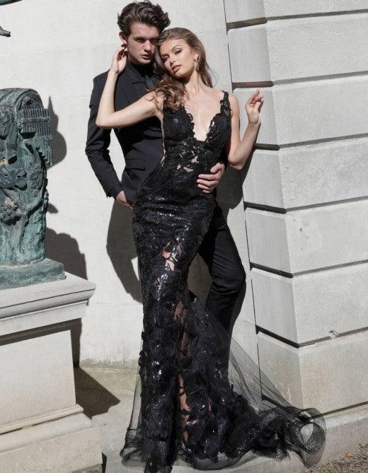 Jovani Prom Long Formal Sleeveless Fitted 60283 - The Dress Outlet