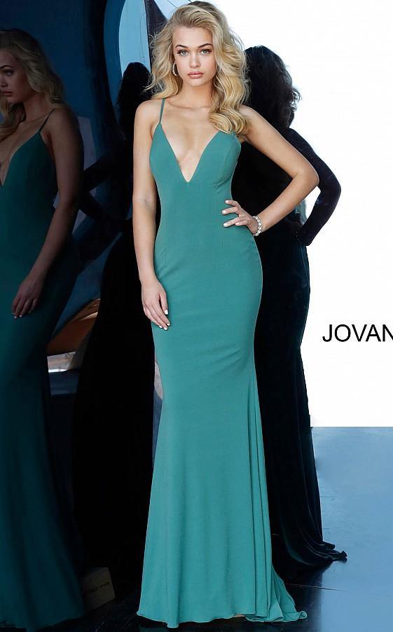 Jovani 00512 Prom Long Formal Strappy Back Dress
