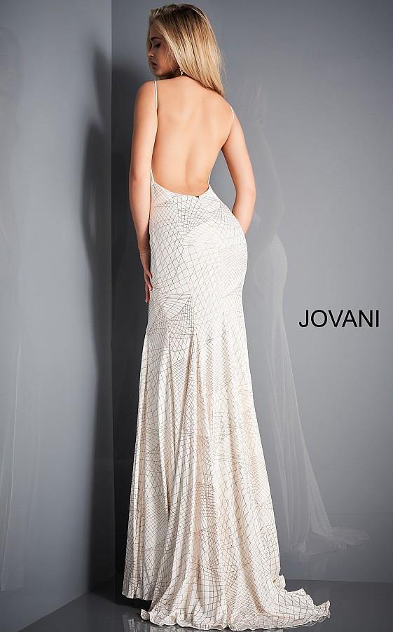 Jovani 1120 Prom Long Glitter Formal Fitted Dress
