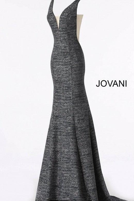 Jovani 45811 Prom Long Glitter Jersey Formal Dress