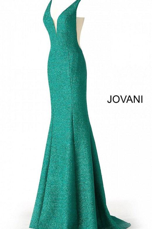 Jovani 45811 Prom Long Glitter Jersey Formal Dress