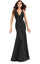 Jovani Prom Long Long Glitter Fitted Dress 60214 - The Dress Outlet