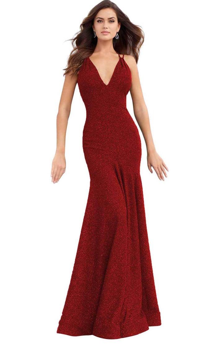 Jovani 60214 Prom Long Long Glitter Formal Dress