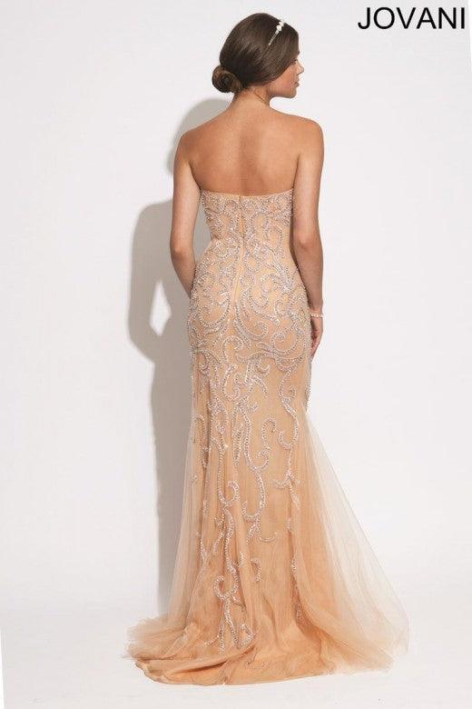 Jovani Prom Long Mermaid Formal Dress 72651 - The Dress Outlet