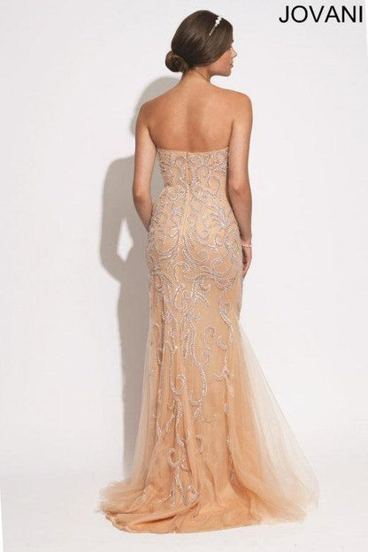 Jovani Prom Long Mermaid Formal Dress 72651 - The Dress Outlet