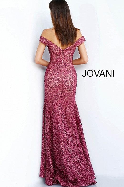 Jovani 62021 Prom Long Off Shoulder Evening Dress