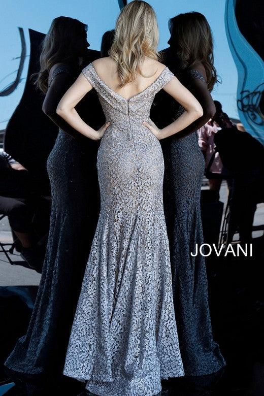 Jovani 62021 Prom Long Off Shoulder Evening Dress