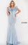 Jovani Prom Long Off Shoulder Fitted Dress 06166 - The Dress Outlet