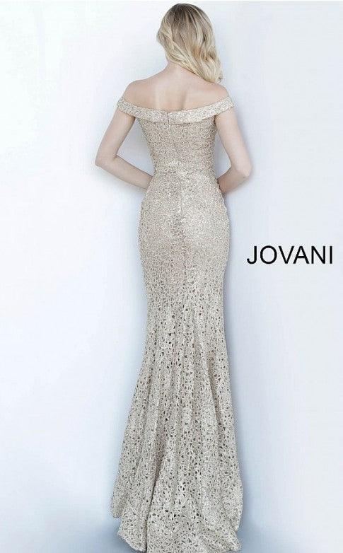 Jovani Prom Long Off Shoulder Formal Dress 63815 - The Dress Outlet
