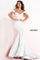 Jovani Prom Long Off Shoulder Mermaid Dress 02359 - The Dress Outlet