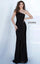 Jovani Prom Long One Shoulder Beaded Dress 1248 - The Dress Outlet