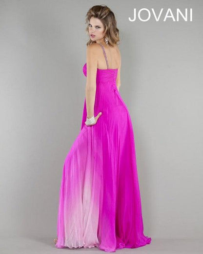 Jovani Prom Long One Shoulder Formal Dress 159204 - The Dress Outlet