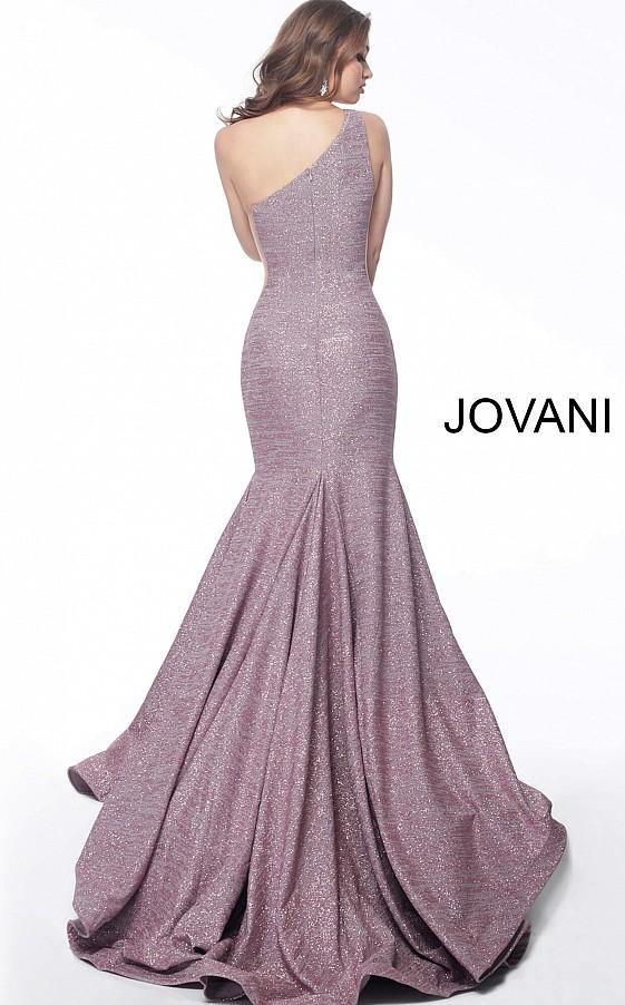 Jovani 67650 Prom Long One Shoulder Mermaid Dress