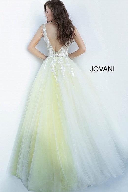 Jovani 55634 Prom Long Sleeveless Ball Gown