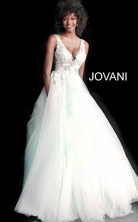Jovani 55634 Prom Long Sleeveless Ball Gown