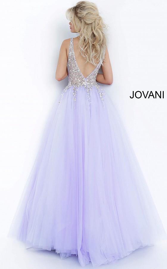 Jovani Prom Long Sleeveless Ball Gown 65379 - The Dress Outlet
