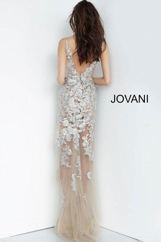 Jovani Prom Long Sleeveless Formal Dress 4083 - The Dress Outlet