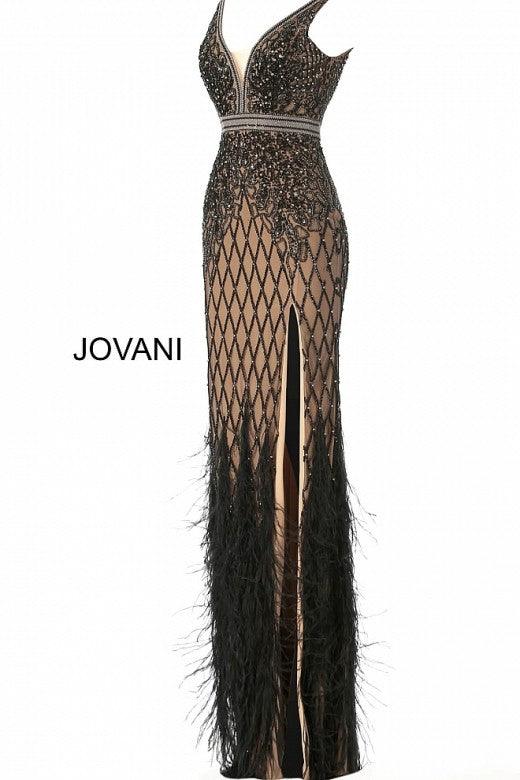 Jovani Prom Long Sleeveless Fitted Dress 55796 - The Dress Outlet