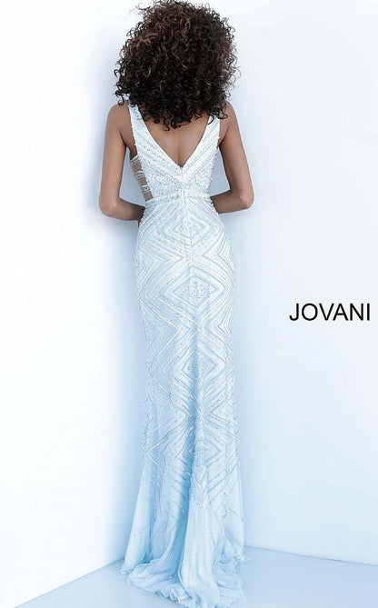 Jovani Prom Long Sleeveless Fitted Dress 67668 - The Dress Outlet