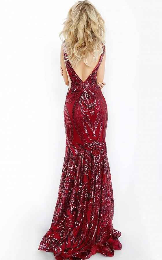 Jovani Prom Long Sleeveless Fitted Sexy Dress 3186 - The Dress Outlet