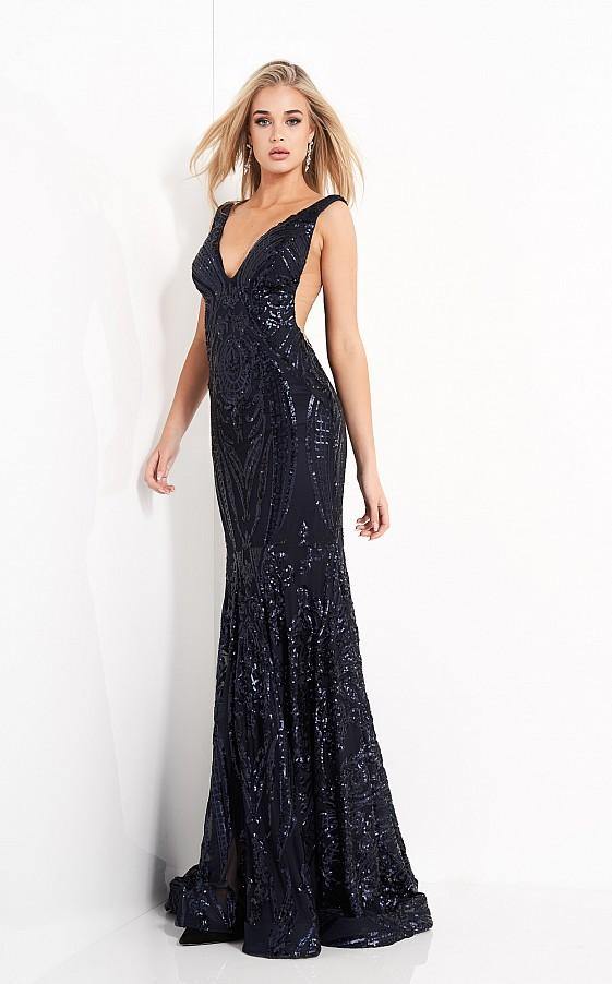 Jovani Prom Long Sleeveless Fitted Sexy Dress 3186 - The Dress Outlet