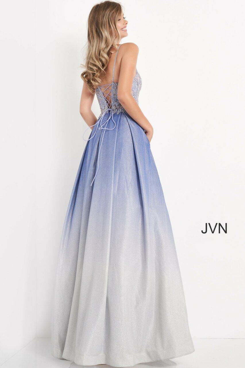 Jovani 04565 Prom Long Spaghetti Strap Ball Gown