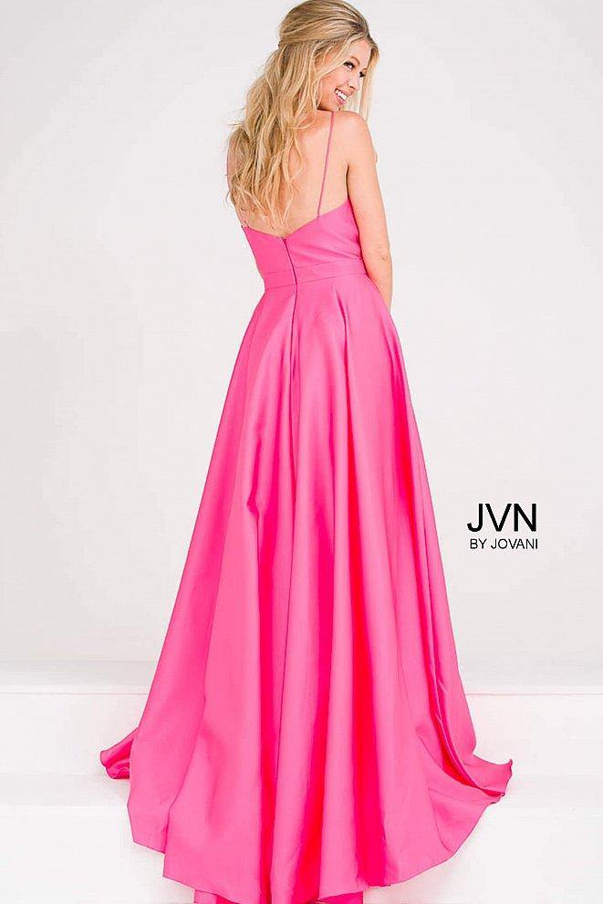Jovani Prom Long Spaghetti Strap Ball Gown 48791 - The Dress Outlet