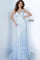 Jovani Prom Long Spaghetti Strap Dress 02258 - The Dress Outlet