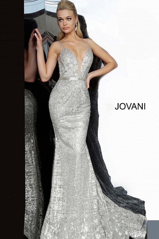 Jovani 62517 Prom Long Spaghetti Strap Formal Dress