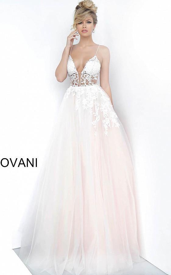 Jovani 1310 Prom Long Spaghetti Straps Ball Gown