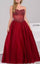 Jovani Prom Long Strapless A Line Ball Gown 1332 - The Dress Outlet
