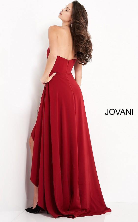 Jovani 4517 Prom Long Strapless Evening Dress