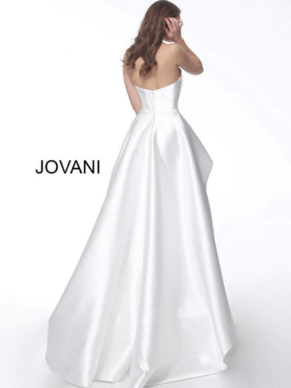Jovani Prom Long Strapless Formal Dress 67123 - The Dress Outlet